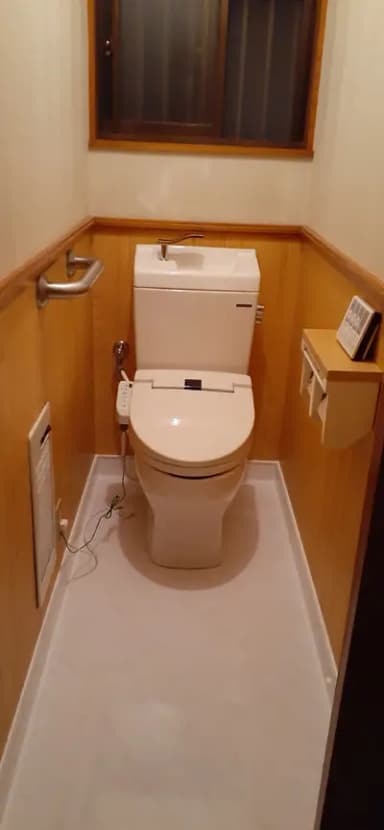 お手入れしやすいトイレ