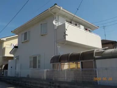 屋根外壁カバー工法　玄関ドア交換