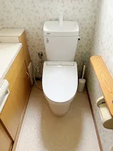 トイレをリフォーム致しました。