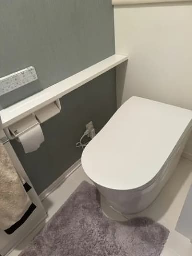 汚れがつきやすいトイレからの交換