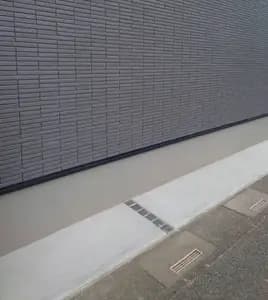 丁寧な外構