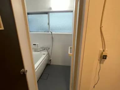 古いお風呂をユニットバスに。