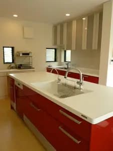機能的でオシャレなキッチンスペース