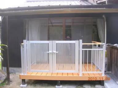 テラス設置工事