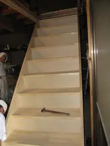 階段取り付け工事