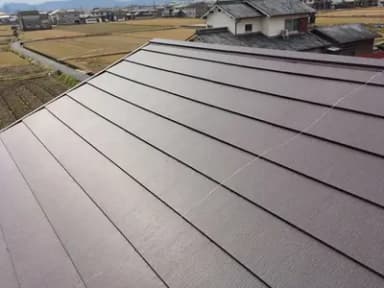 屋根葺き替え工事　スーパーガルテクト