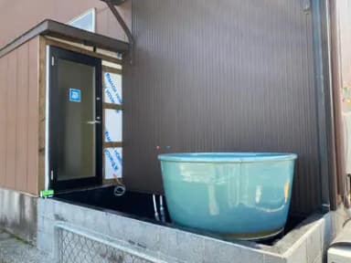 露天風呂製作工事