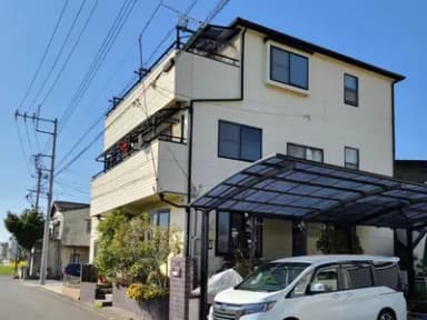 3階建ての外壁塗装