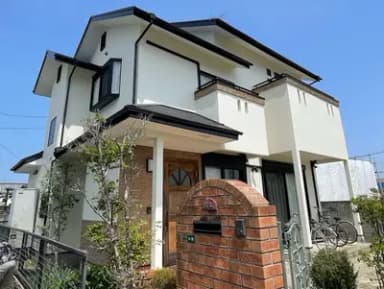 外壁・屋根塗装で新築のように白くて美しいお住まいへ変身♪】