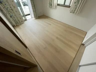 予算を抑えて洋間変更