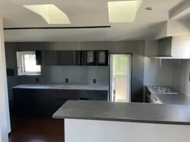 スペースを最大限に活かした、使い勝手満点システムキッチン