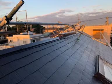 築14年目の屋根塗装リフォーム