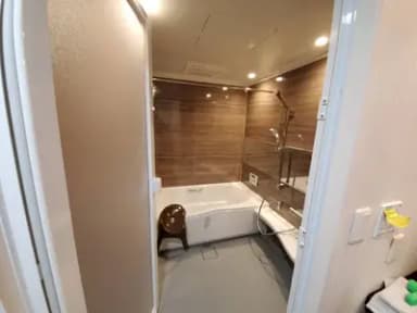 落ち着ける浴室に