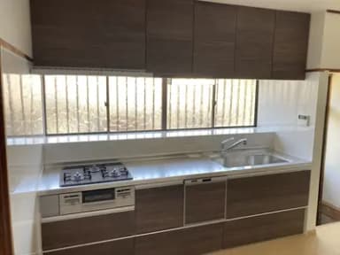 料理が楽しくなる広々キッチンとお掃除楽々お風呂