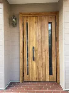 玄関、内窓工事