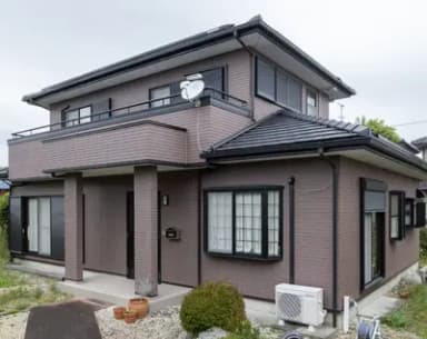 愛着のある色にこだわった外壁塗装