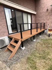 経年劣化で危険なウッドデッキを取替リフォーム