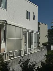 テラスの設置で雨の日でも楽ちんお洗濯