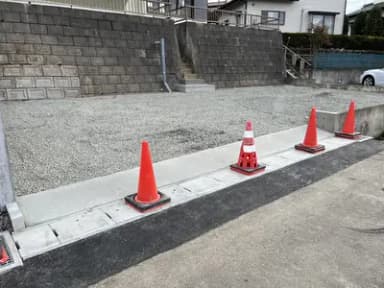 乗り入れ口のリフォーム!