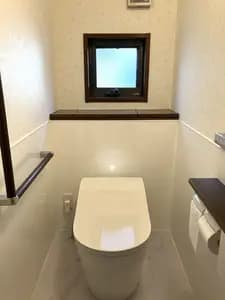 腰壁パネルでお手入れしやすく