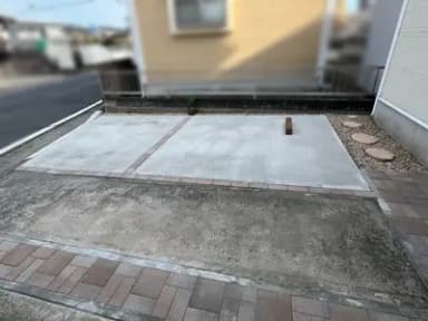 DIY🧱好きなお施主様とつくった駐車場増設リフォーム