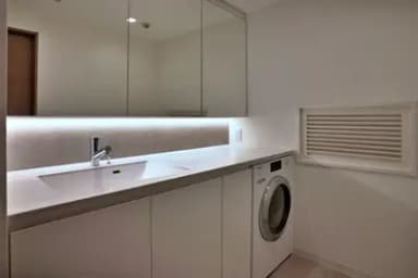 お客様の夢だったMieleのビルトイン洗濯機を取り入れました