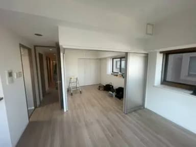 L字建具で部屋を開放的に