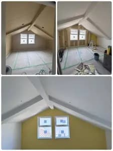 6畳間・天井壁クロス貼替工事(キッチン・トイレ含む)