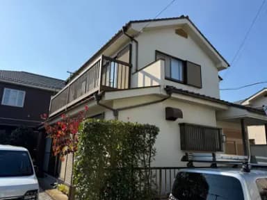 ラジカルシリコン塗料を使用した外壁塗装