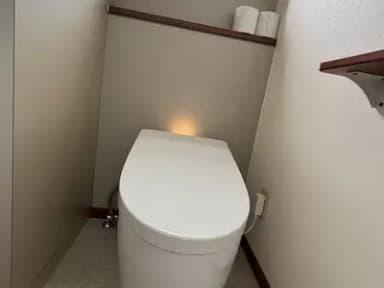 最新のトイレに