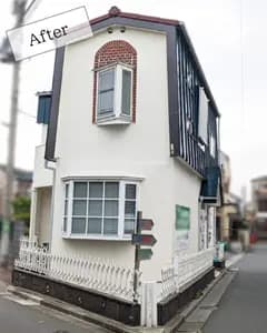 外壁・屋根塗装と伐採で落ち着いた外観へ